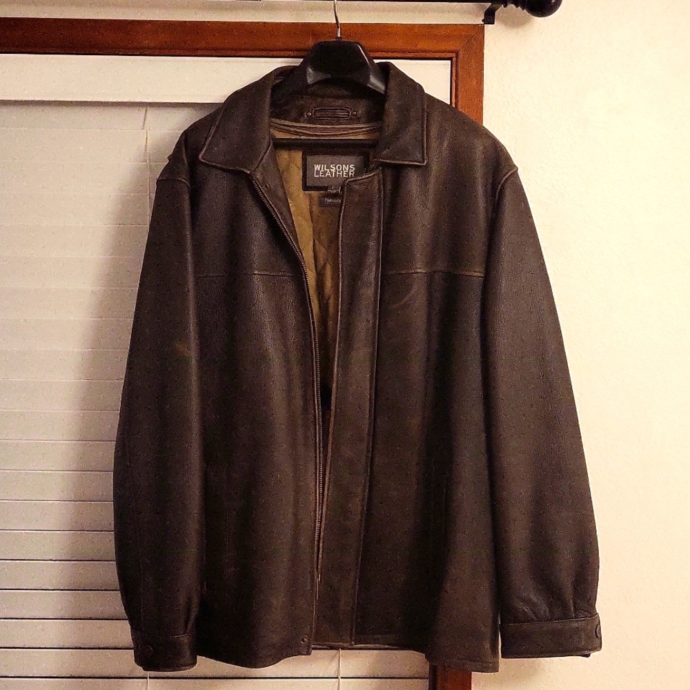 Vintage Wilson Genuine Leather Jacket